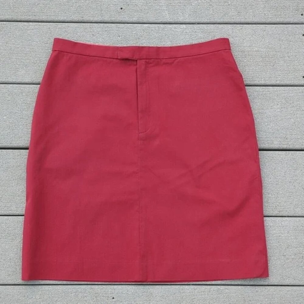 Banana Republic Stretch Pencil Skirt | Banana Republic Red Pencil Skirt Size 10